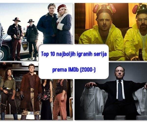 Top 10 TV serija prema IMDb korisnicima