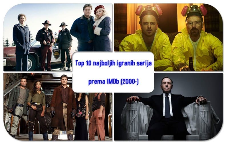 Top 10 TV serija prema IMDb korisnicima