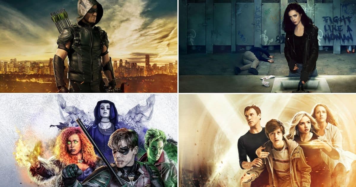 20 Najpopularnijih Superhero serija 2018