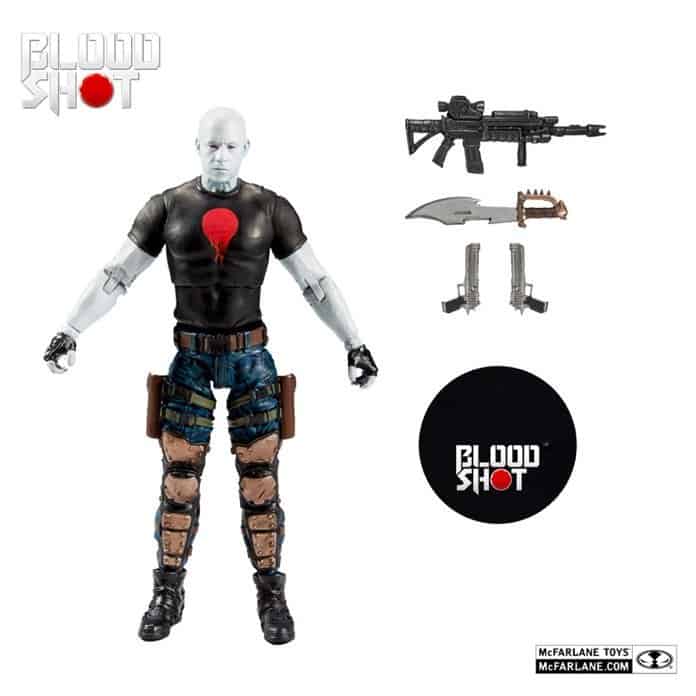 Ova akcijska figura prikazuje Vin Diesela u punom Bloodshot modu