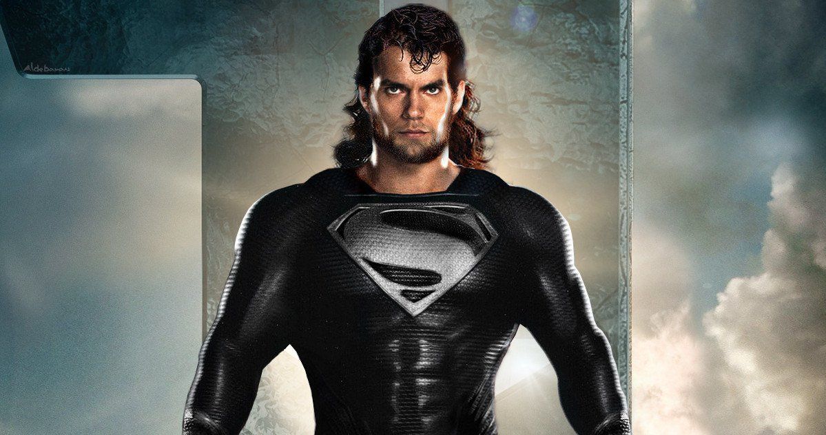 Justice League: Snyder Cut otkrivena nova slika koja pokazuje Cavillovo crno Superman odijelo
