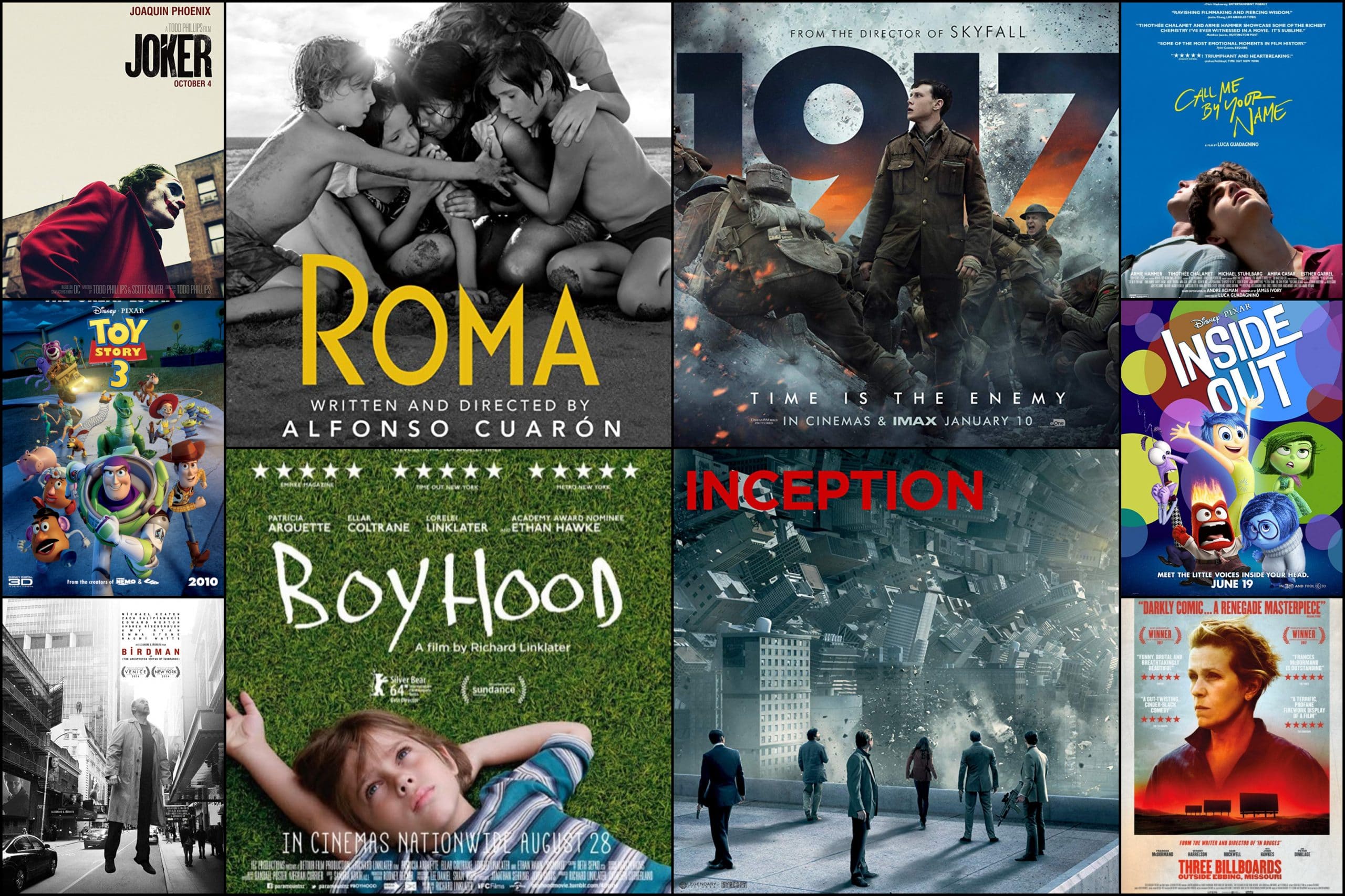 Top lista: 10 godina - 10 najboljih filmova (2010-2019)