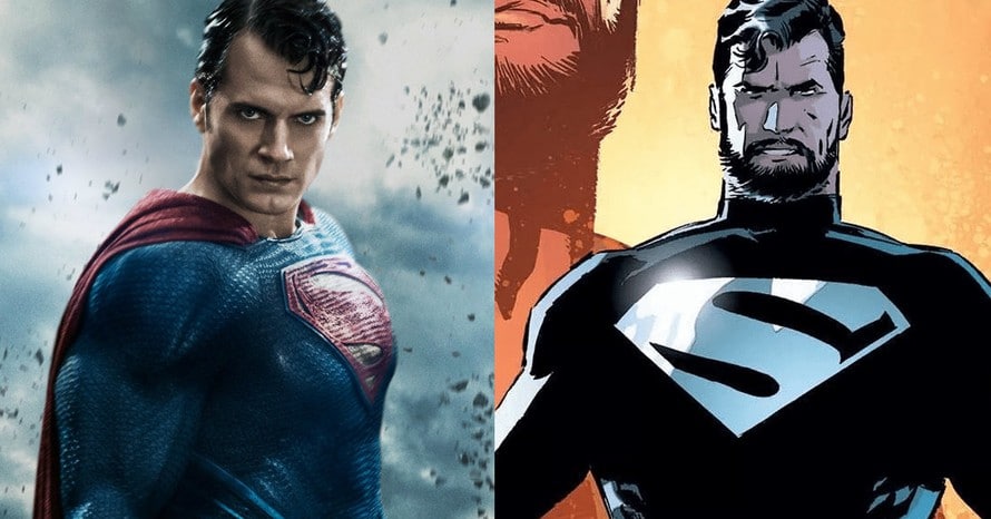 Henry Cavill u Supermanovom crnom odijelu i s bradom u odličnoj novoj fanovskoj slici