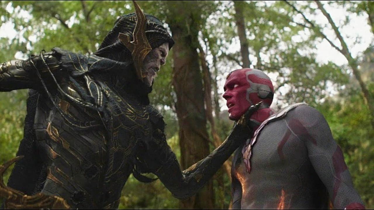 Avengers: Infinity War stigao video izbrisane scene u kojoj Vision brutalno ubija Corvusa Glaivea