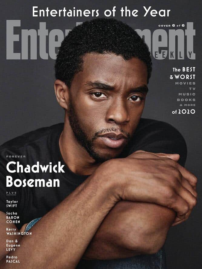 Entertainment Weekly imenovao Chadwick Bosemana zabavljačem godine 2020.