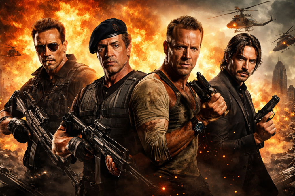 Akcijski glumci koji su obilježili cijelu generaciju Kako su akcijski glumci promijenili očekivanja publike