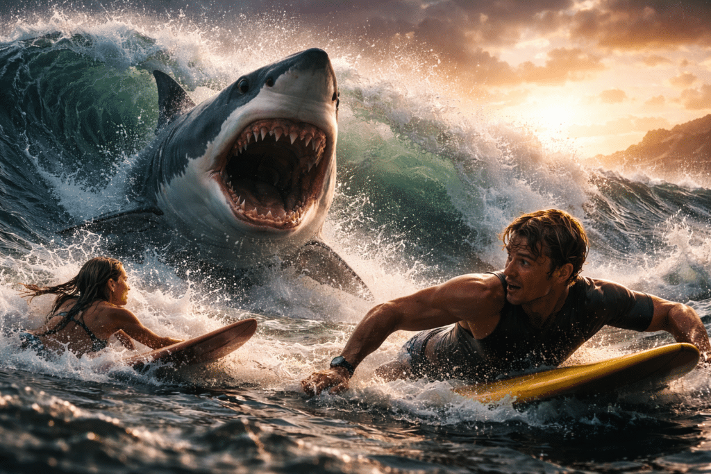 Zašto morski psi u filmovima uvijek djeluju opasno